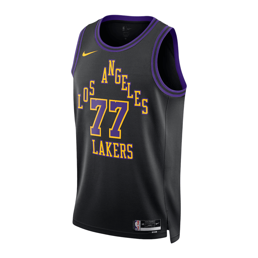 Dončić #77 Los Angeles Lakers Swingman NBA Jersey 2025/26 - City Edition - gogoalshop