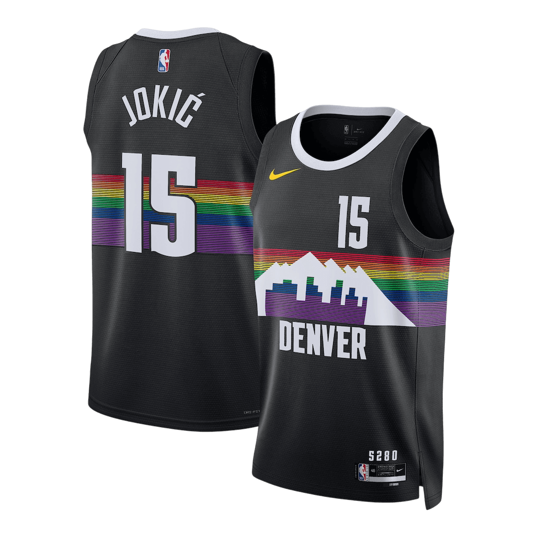 Jokić #15 Denver Nuggets Swingman NBA Jersey 2025/26 - City Edition - gogoalshop