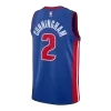 Cunningham #2 Detroit Pistons Swingman NBA Jersey - Icon Edition - gogoalshop