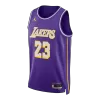 James #23 Los Angeles Lakers Swingman NBA Jersey - Statement Edition - gogoalshop