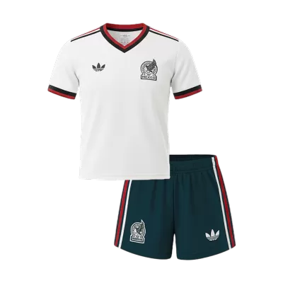 Mexico Away World Cup Kids Soccer Jerseys Kit 2026 - gogoalshop