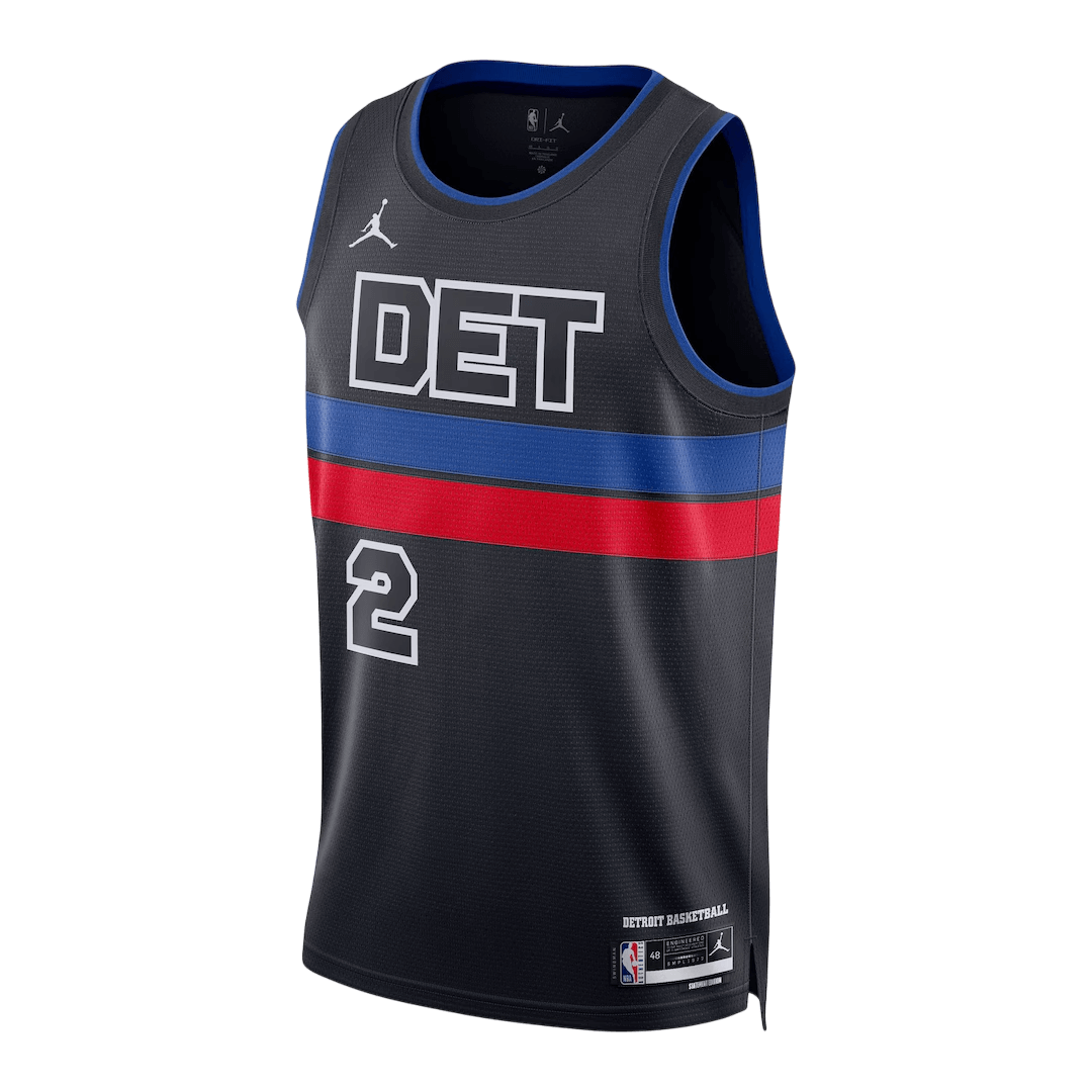 Cunningham #2 Detroit Pistons Swingman NBA Jersey - Statement Edition - gogoalshop