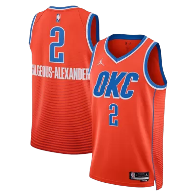 Gilgeous-Alexander #2 Oklahoma City Thunder Swingman NBA Jersey - Statement Edition - gogoalshop