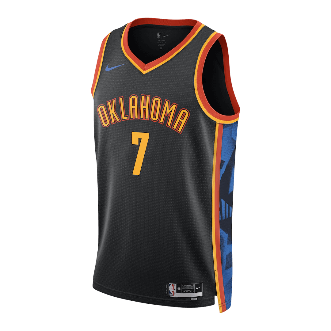 Holmgren #7 Oklahoma City Thunder Swingman NBA Jersey - City Edition - gogoalshop