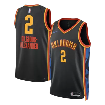 Gilgeous-Alexander #2 Oklahoma City Thunder Swingman NBA Jersey - City Edition - gogoalshop