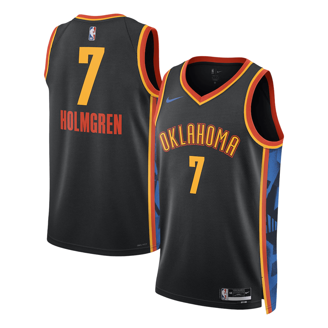 Holmgren #7 Oklahoma City Thunder Swingman NBA Jersey - City Edition - gogoalshop