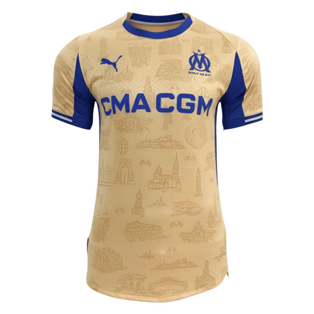 Marseille Fourth Away Player Version Jersey 2025/26 - gogoalshop