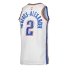 Gilgeous-Alexander #2 Oklahoma City Thunder Swingman NBA Jersey - Association Edition - gogoalshop