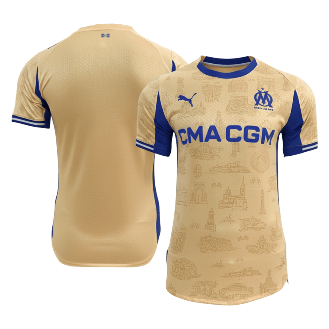 Marseille Fourth Away Player Version Jersey 2025/26 - gogoalshop