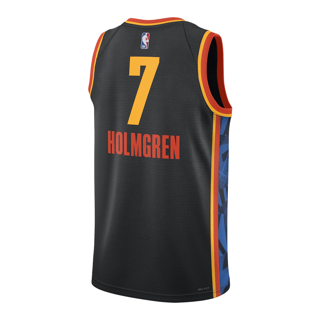 Holmgren #7 Oklahoma City Thunder Swingman NBA Jersey - City Edition - gogoalshop
