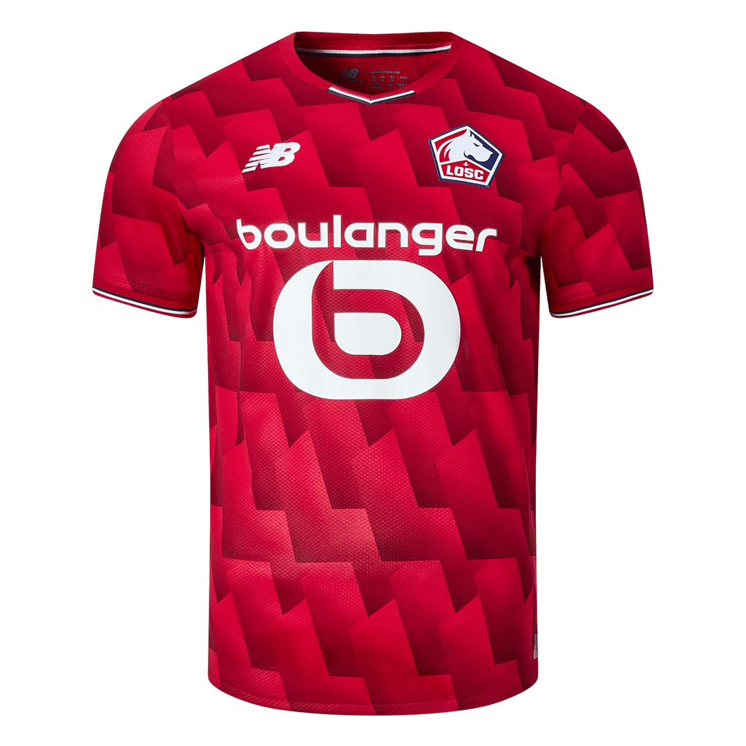 Lille OSC Home Soccer Jersey 2025/26 - gogoalshop