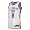Gilgeous-Alexander #2 Oklahoma City Thunder Swingman NBA Jersey - Association Edition - gogoalshop