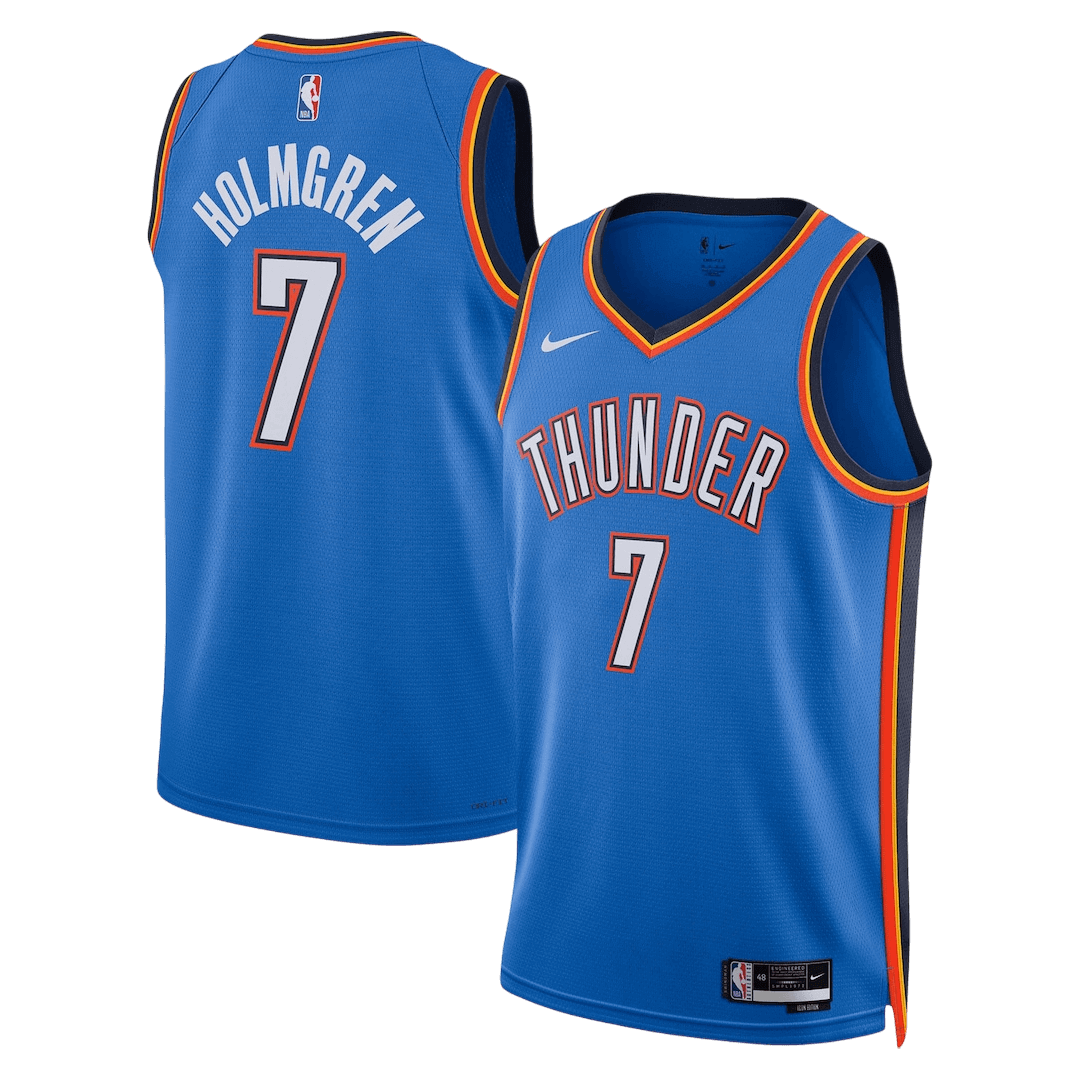 Holmgren #7 Oklahoma City Thunder Swingman NBA Jersey - Icon Edition - gogoalshop