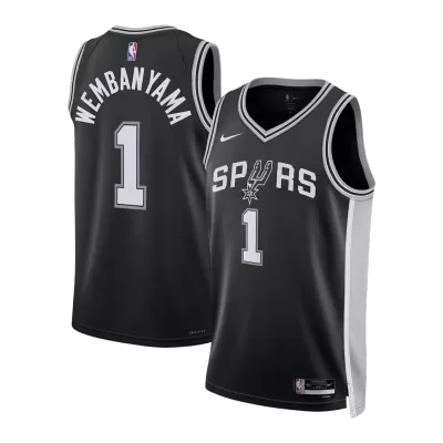 Wembanyama #1 San Antonio Spurs Swingman NBA Jersey - Icon Edition - gogoalshop