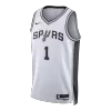 Wembanyama #1 San Antonio Spurs Swingman NBA Jersey - Association Edition - gogoalshop
