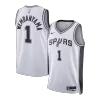Wembanyama #1 San Antonio Spurs Swingman NBA Jersey - Association Edition - gogoalshop