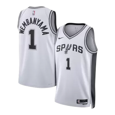 Wembanyama #1 San Antonio Spurs Swingman NBA Jersey - Association Edition - gogoalshop
