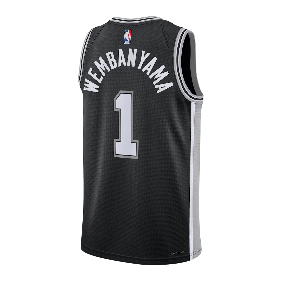Wembanyama #1 San Antonio Spurs Swingman NBA Jersey - Icon Edition - gogoalshop