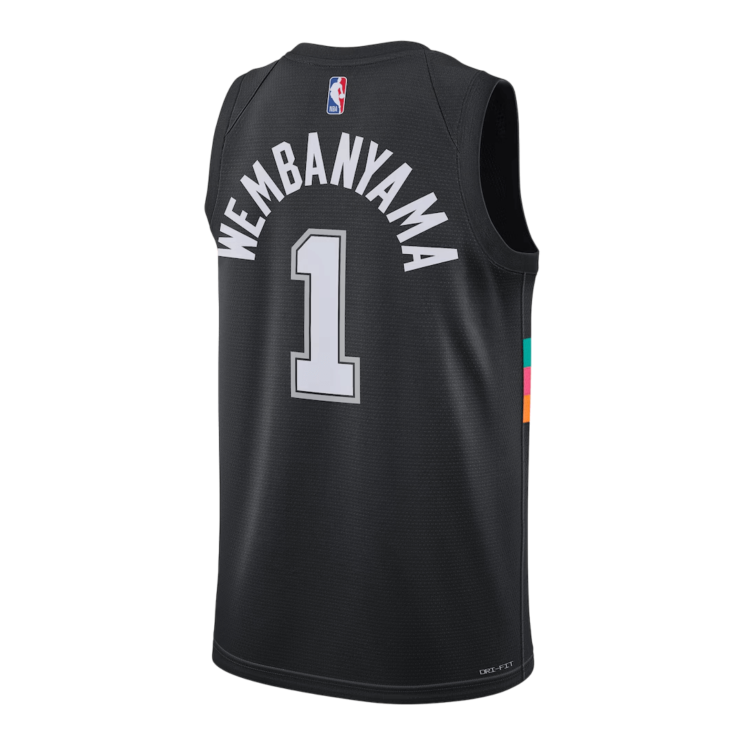 Wembanyama #1 San Antonio Spurs Swingman NBA Jersey 2025/26 - City Edition - gogoalshop