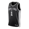 Wembanyama #1 San Antonio Spurs Swingman NBA Jersey - Icon Edition - gogoalshop