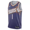 Unisex Phoenix Suns Devin Booker #1 Purple Swingman Jersey 2025/ - Icon Edition - gogoalshop