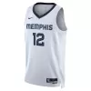 Unisex Memphis Grizzlies Grizzlies Ja Morant #12 White Swingman Jersey - Association Edition - gogoalshop