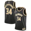 Unisex Milwaukee Bucks Giannis Antetokounmpo #34 Black Select Series Swingman Jersey - gogoalshop