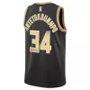 Unisex Milwaukee Bucks Giannis Antetokounmpo #34 Black Select Series Swingman Jersey - gogoalshop