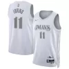 Unisex Dallas Mavericks Kyrie Irving #11 White Swingman Jersey - City Edition - gogoalshop