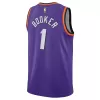Unisex Phoenix Suns Devin Booker #1 Purple Swingman Jersey - Classic Edition - gogoalshop