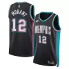 Unisex Memphis Grizzlies Grizzlies Ja Morant #12 Black Swingman Jersey - Classic Edition - gogoalshop