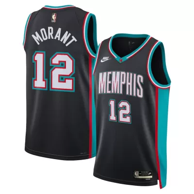 Unisex Memphis Grizzlies Grizzlies Ja Morant #12 Black Swingman Jersey - Classic Edition - gogoalshop