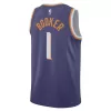 Unisex Phoenix Suns Devin Booker #1 Purple Swingman Jersey 2025/ - Icon Edition - gogoalshop