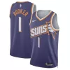 Unisex Phoenix Suns Devin Booker #1 Purple Swingman Jersey 2025/ - Icon Edition - gogoalshop