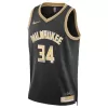 Unisex Milwaukee Bucks Giannis Antetokounmpo #34 Black Select Series Swingman Jersey - gogoalshop
