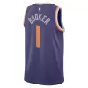 Unisex Phoenix Suns Devin Booker #1 Purple Swingman Jersey - Icon Edition - gogoalshop