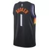 Unisex Phoenix Suns Devin Booker #1 Black Swingman Jersey 2025/26 - City Edition - gogoalshop