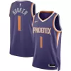 Unisex Phoenix Suns Devin Booker #1 Purple Swingman Jersey - Icon Edition - gogoalshop