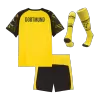 Borussia Dortmund Home Kids Soccer Jerseys Full Kit 2025/26 - gogoalshop