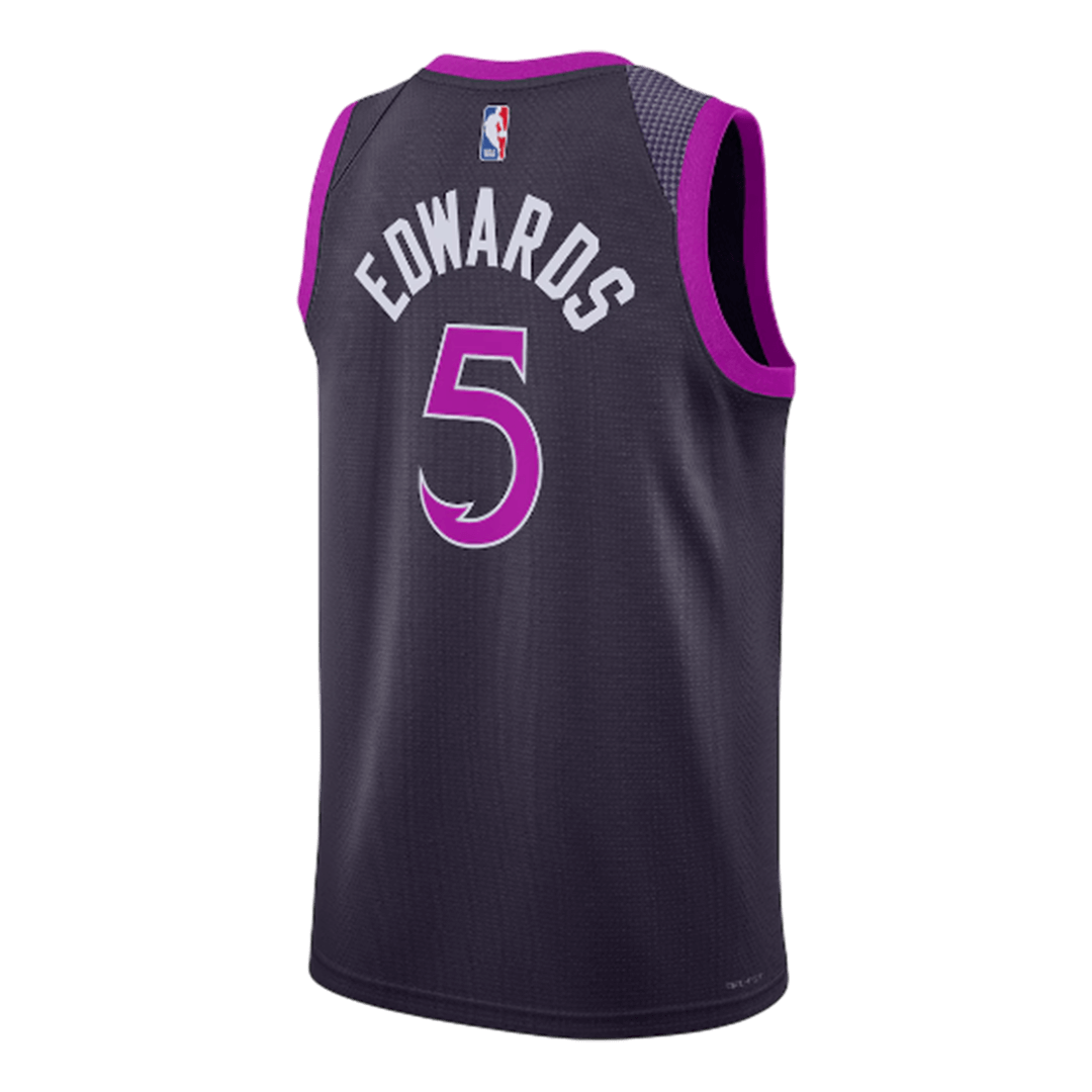 EDWARDS #5 Minnesota Timberwolves NBA Jersey - City Edition - gogoalshop