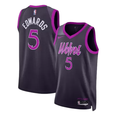EDWAROS #5 Minnesota Timberwolves NBA Jersey 2026 - City Edition - gogoalshop