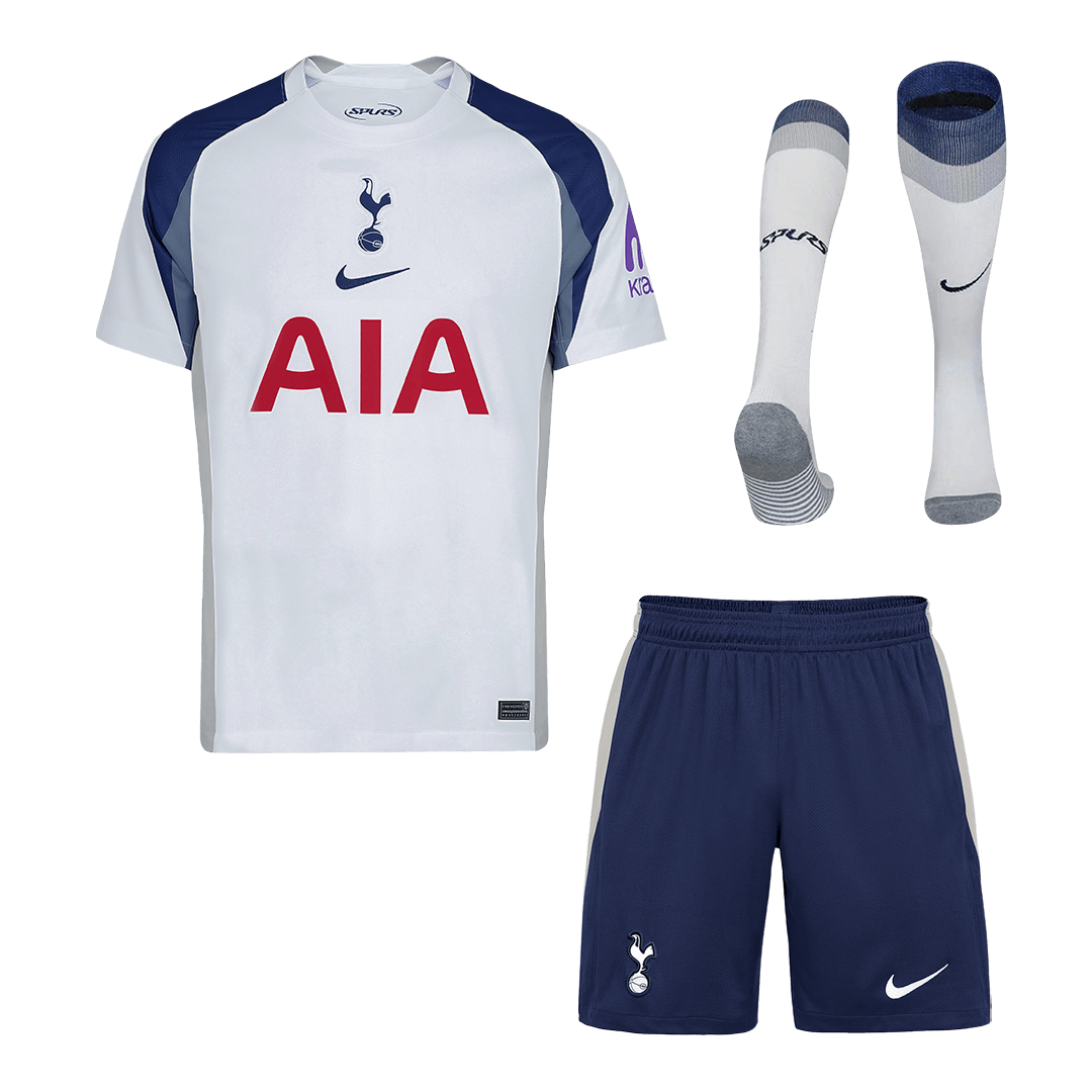 Tottenham Hotspur Home Jerseys Full Kit 2025/26 - gogoalshop
