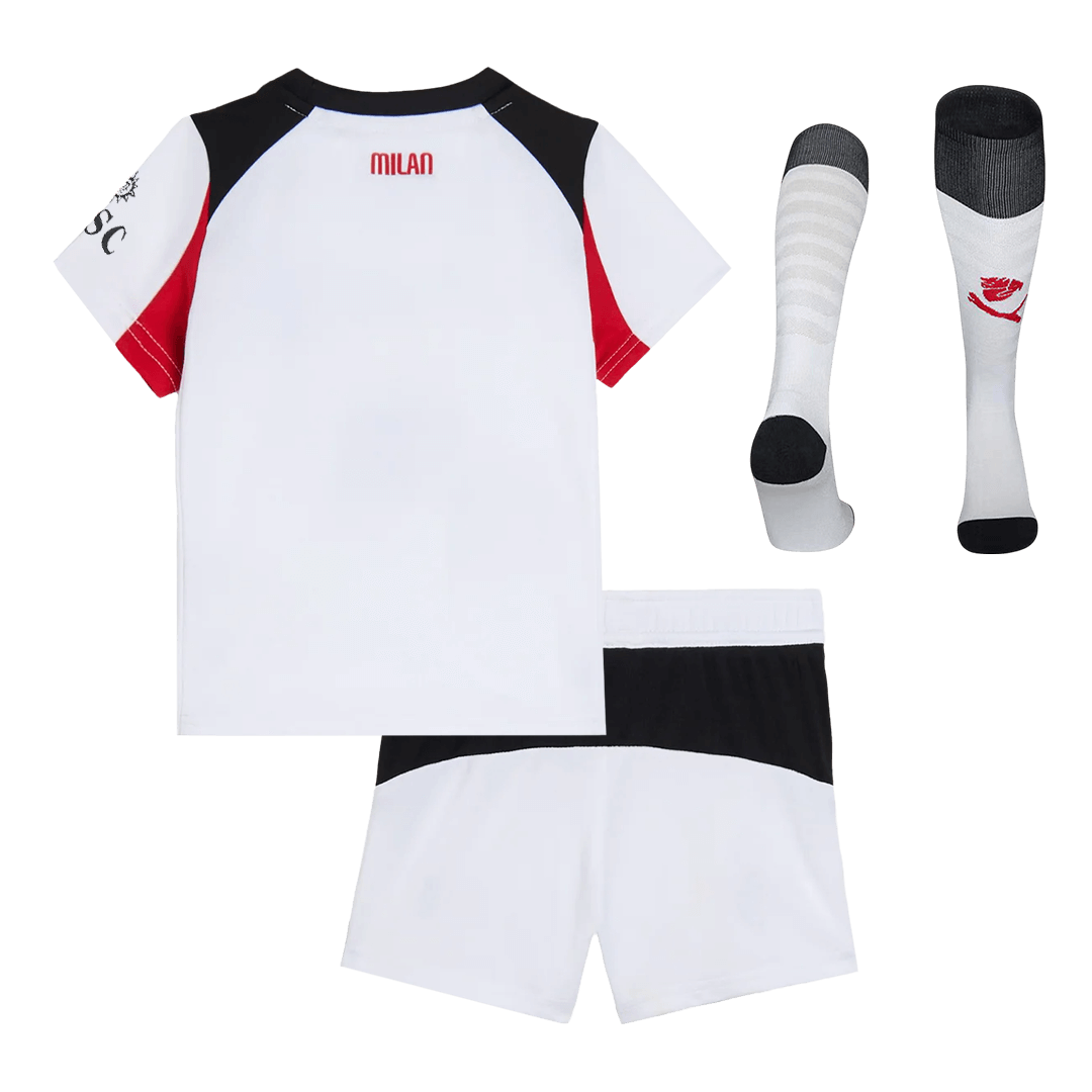AC Milan Away Kids Soccer Jerseys Full Kit 2025/26 - gogoalshop