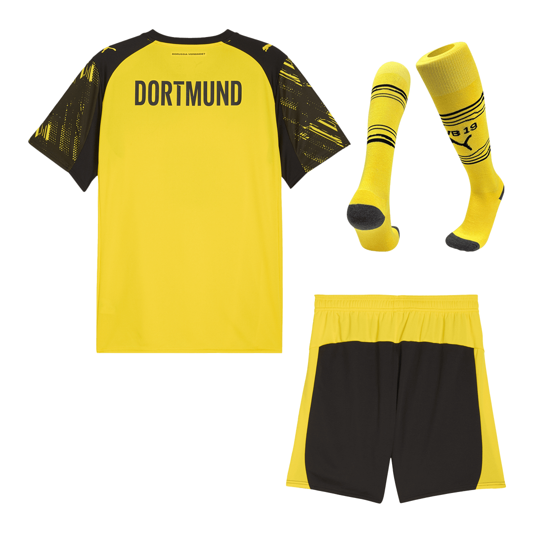 Borussia Dortmund Home Jerseys Full Kit 2025/26 - gogoalshop