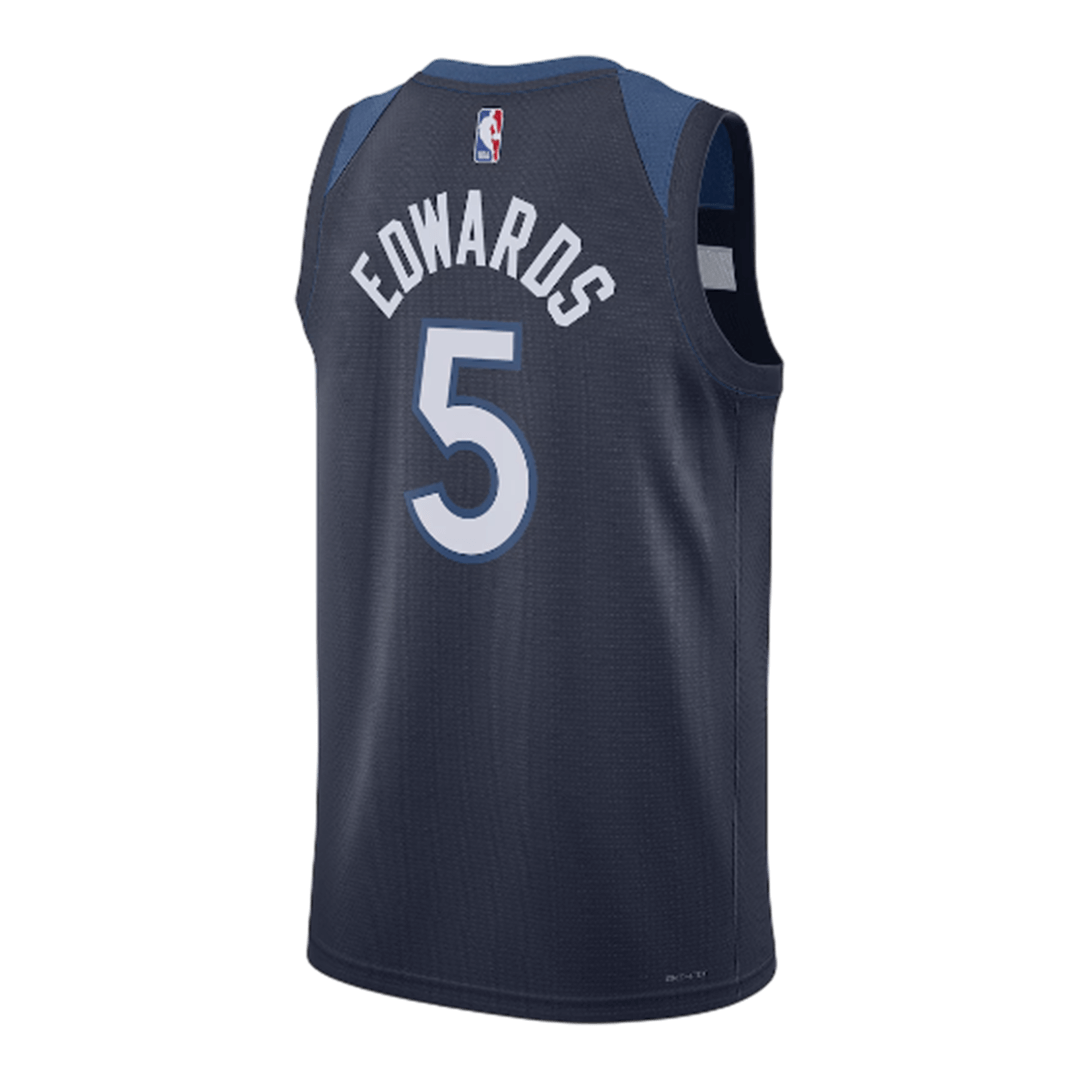 EDWARDS #5 Minnesota Timberwolves NBA Jersey - Icon Edition - gogoalshop