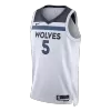 EDWAROS #5 Minnesota Timberwolves NBA Jersey 2026 - Association Edition - gogoalshop
