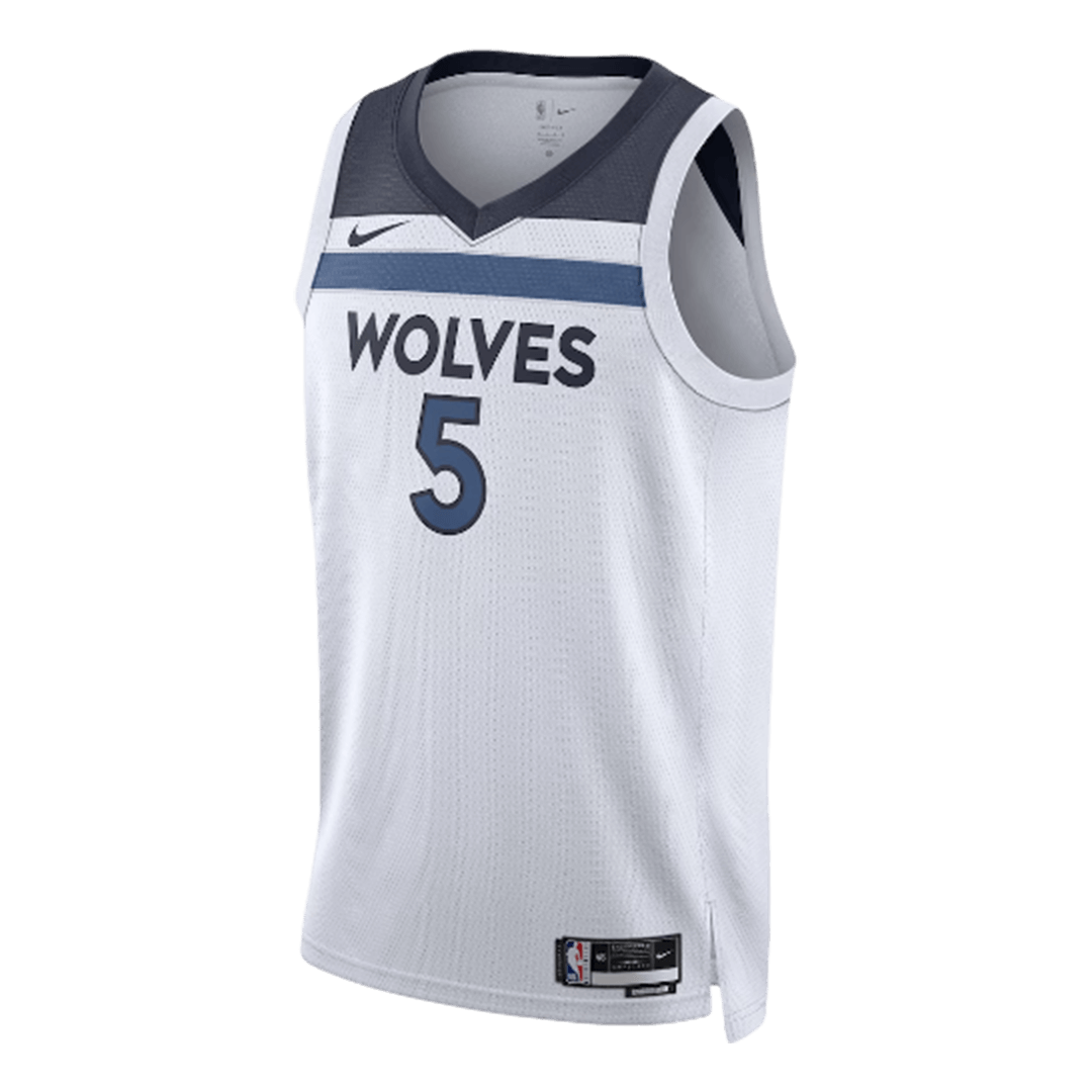 EDWARDS #5 Minnesota Timberwolves NBA Jersey - Association Edition - gogoalshop