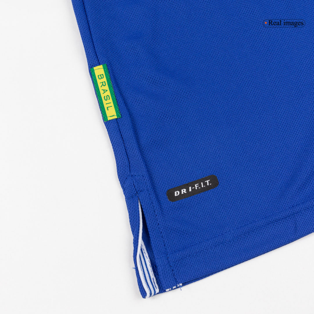 Retro Soccer Jersey Brazil Away 1998 - gogoalshop