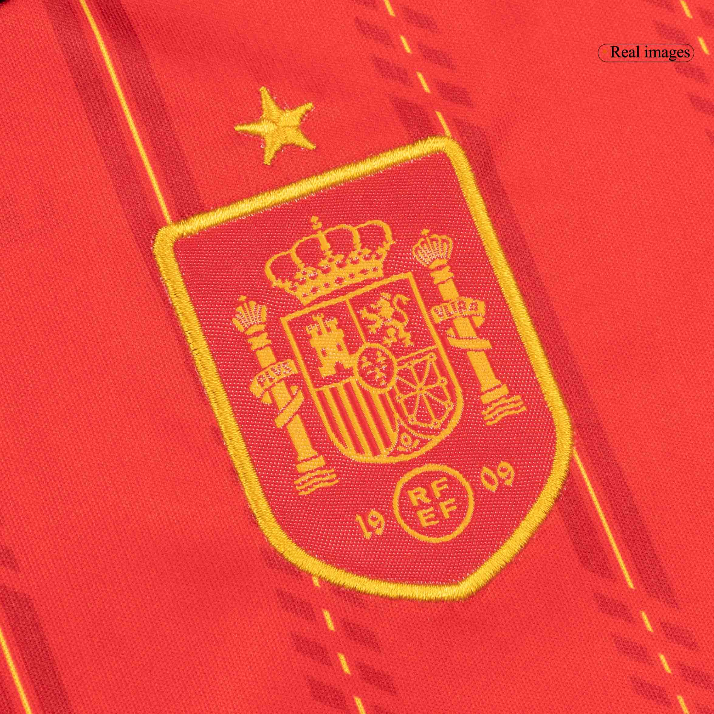 Spain Home World Cup Kids Soccer Jerseys Kit 2026 - gogoalshop