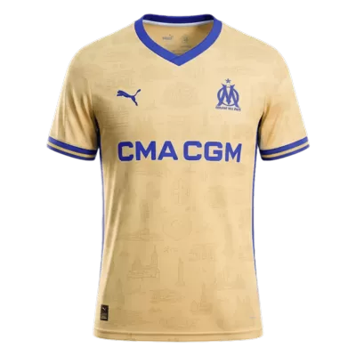 Marseille Fourth Away Soccer Jersey 2025/26 - gogoalshop